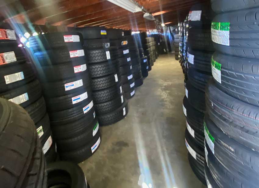 new and used tire with mobile repair