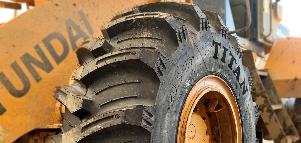 skip loader tire repair